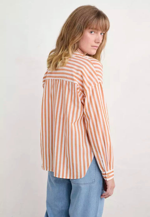 Eyebright Shirt in Mini Scallion Cumin