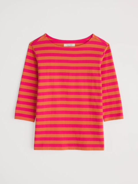 Sailor Top in Scallion Wild Raspberry