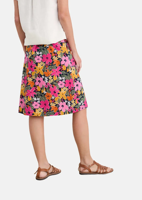 Paint Pot Skirt in Citrus Floral Tulip