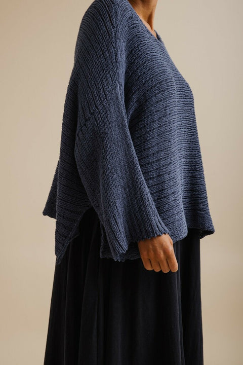 Coast to Coast Pullover in Idigo