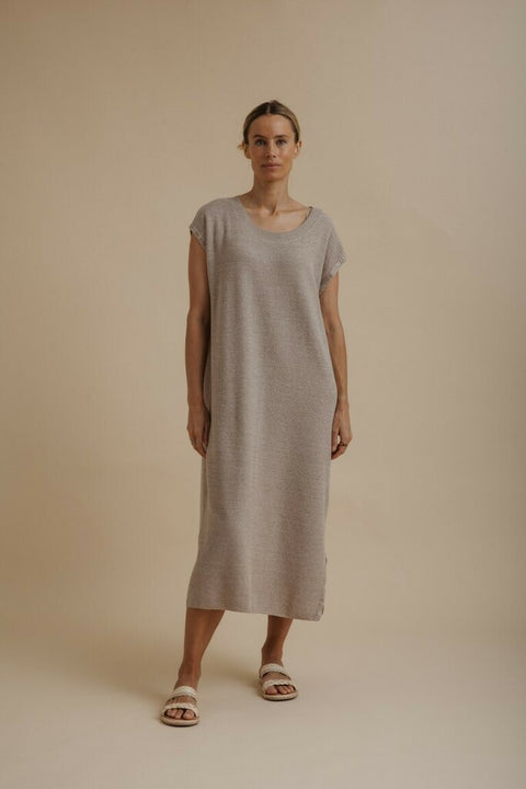 Retreat Cotton Twist Everyday Dress in Sunset