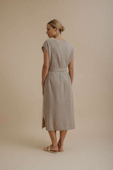 Retreat Cotton Twist Everyday Dress in Sunset
