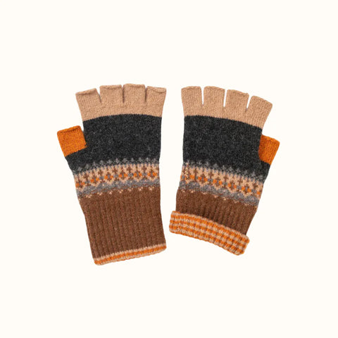 Alloa Fingerless Gloves in Various Colours