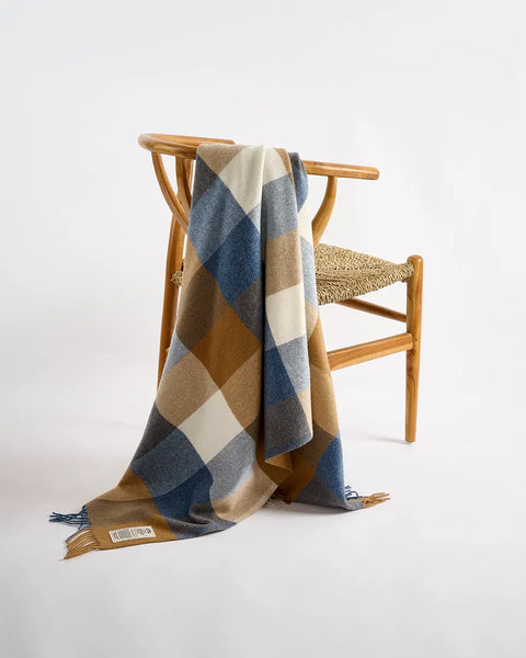 Lambswool Throw in Various Colours