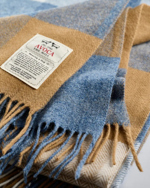 Lambswool Throw in Various Colours