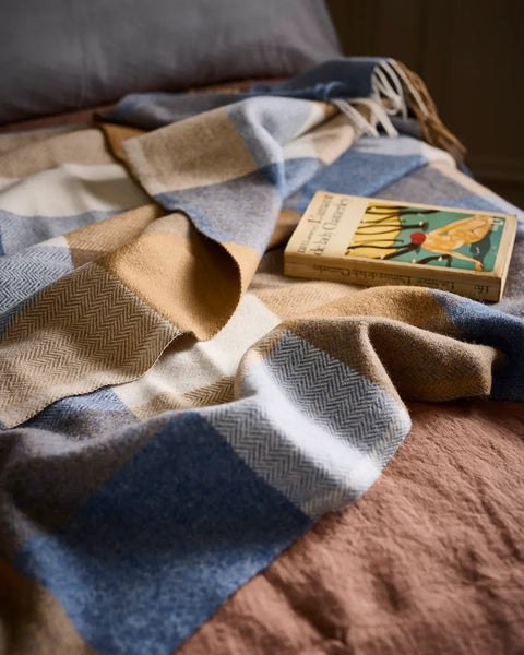 Lambswool Throw in Various Colours