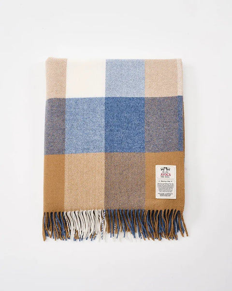 Lambswool Throw in Various Colours