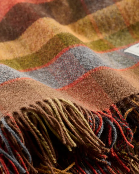 Lambswool Throw in Various Colours