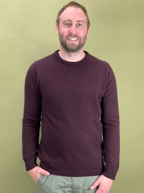 Crew Neck Sweater in Shiraz