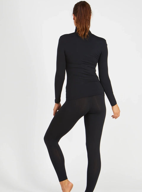 Long Leggings in Black