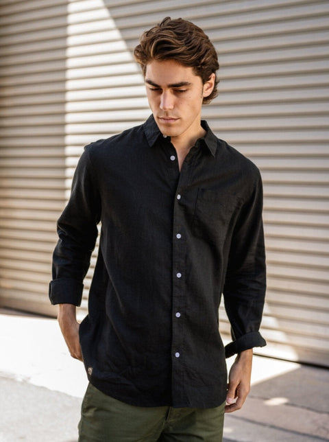 Newtown Shirt in Black