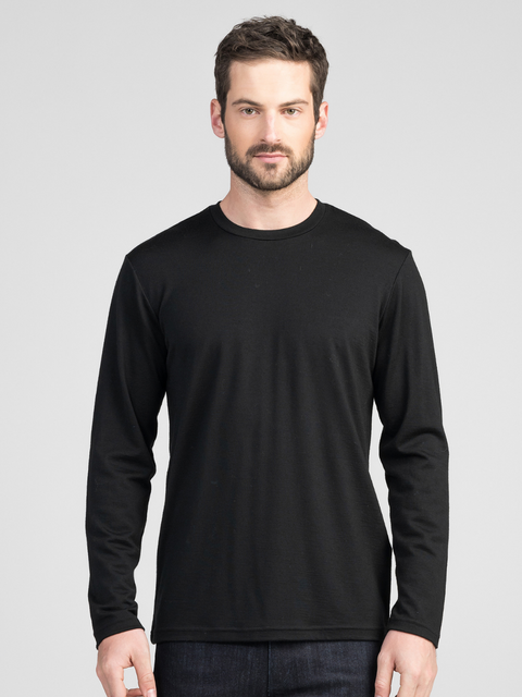 Classic Mountainsilk Crew in Black