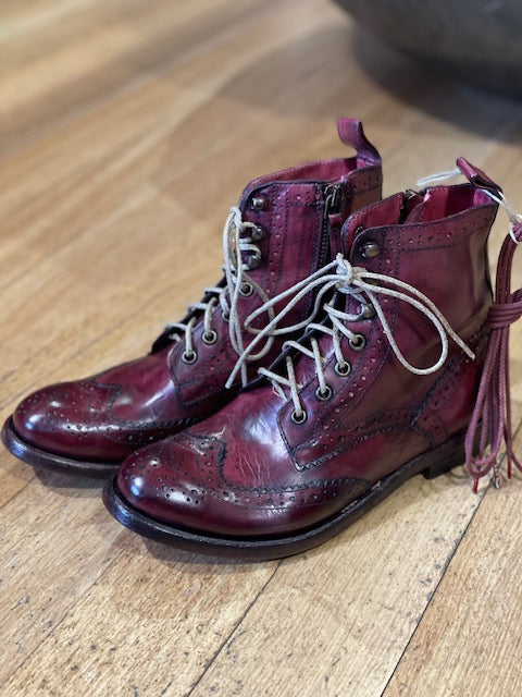 Harper Brogue Boots in Various Colours