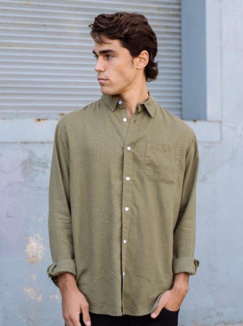 Hemp Australia Shirt Hemp and Cotton