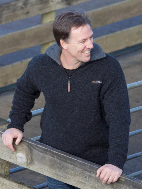 MKM Originals Tasman Jumper in Coal