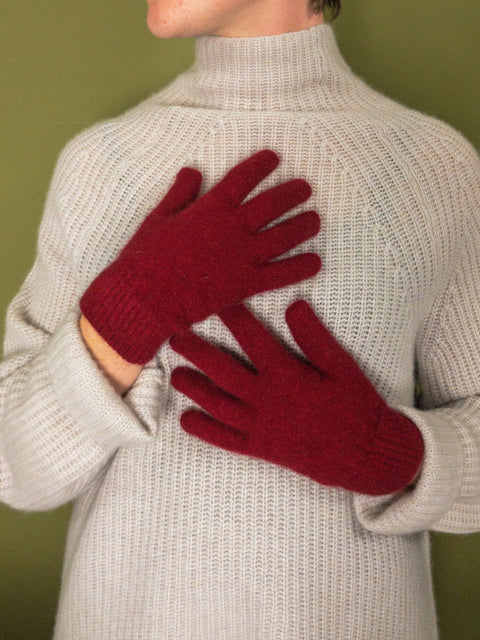 Possum and Merino Gloves in Various Colours